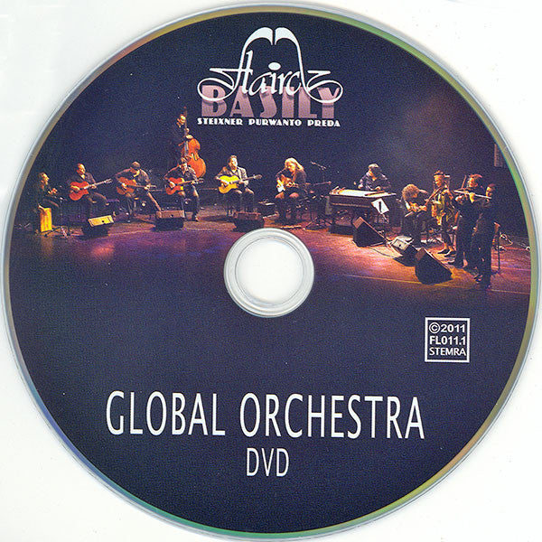 Flairck, Basily, Antal Steixner, Luluk Purwanto, Marius Preda : Global Orchestra (CD, Album + DVD, PAL)