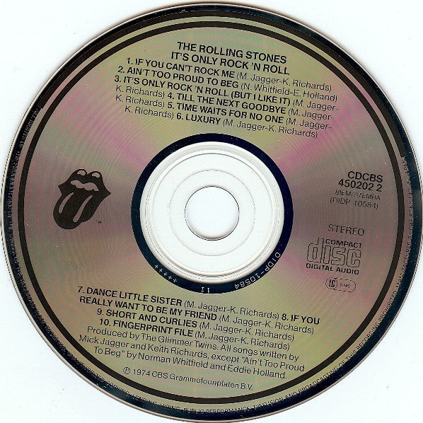 The Rolling Stones : It's Only Rock 'N Roll (CD, Album, RE)