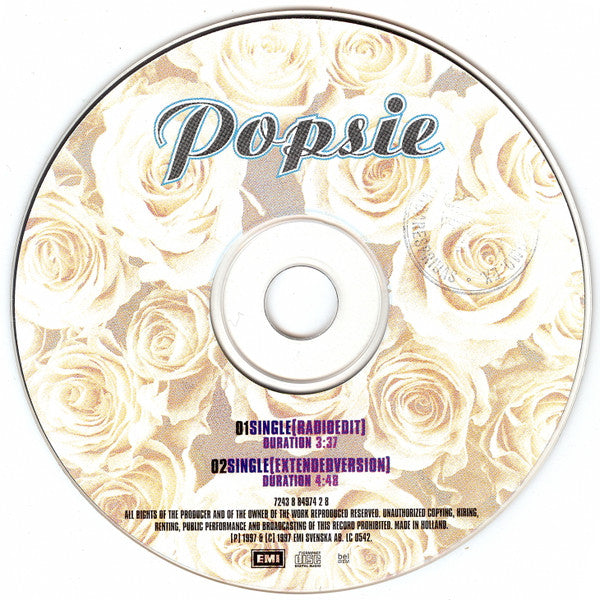 Popsie : Single (CD, Maxi)