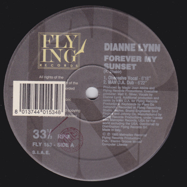 Dianne Lynn : Forever My Sunset (12")