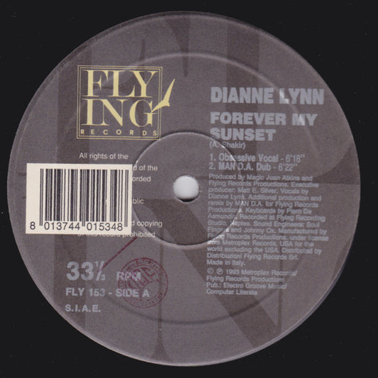 Dianne Lynn : Forever My Sunset (12")