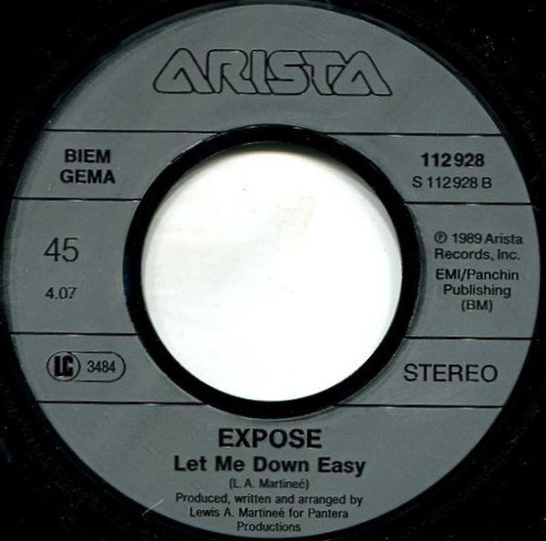 Exposé : Tell Me Why (7", Single)