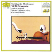 Tschaikowsky* • Mendelssohn* - Nathan Milstein, Wiener Philharmoniker, Claudio Abbado : Violinkonzerte (CD, Album, RE, RM)