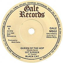 Black Cat (11) : Queen Of The Hop (7", EP)