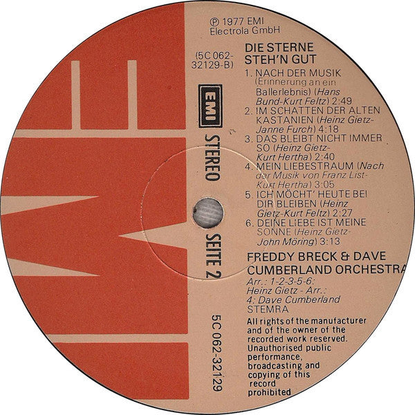 Freddy Breck : Die Sterne Steh'n Gut (LP, Album)