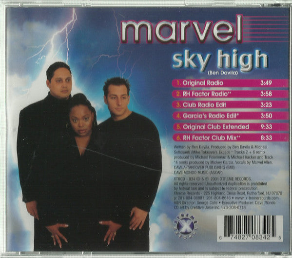Marvel Allen : Sky High (CD, Maxi)