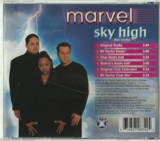 Marvel Allen : Sky High (CD, Maxi)