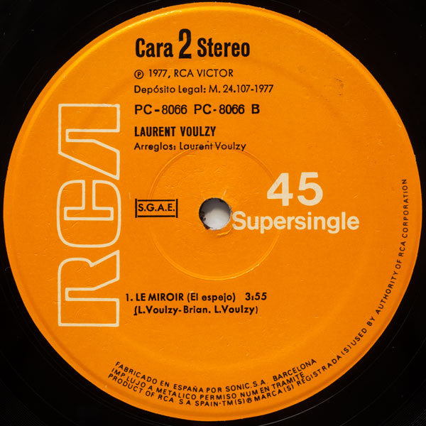 Laurent Voulzy : Rockollection (12", Son)
