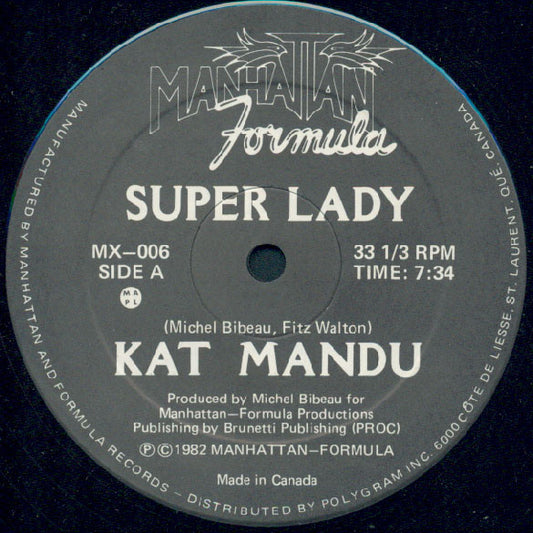 Kat Mandu : Super Lady (12")