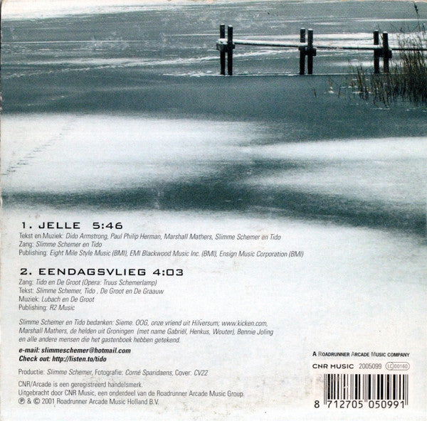 Slimme Schemer Ft. Tido : Jelle (CD, Single)