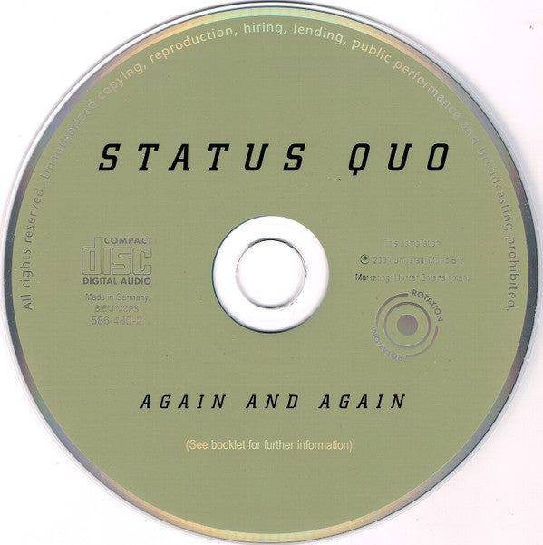 Status Quo : Again And Again (CD, Comp)