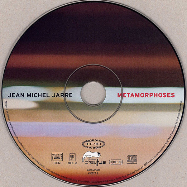 Jean-Michel Jarre : Metamorphoses (CD, Album)