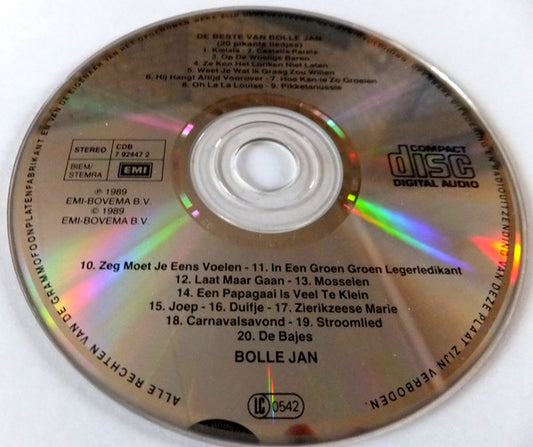 Bolle Jan : 20 Pikante Liedjes (CD, Album)