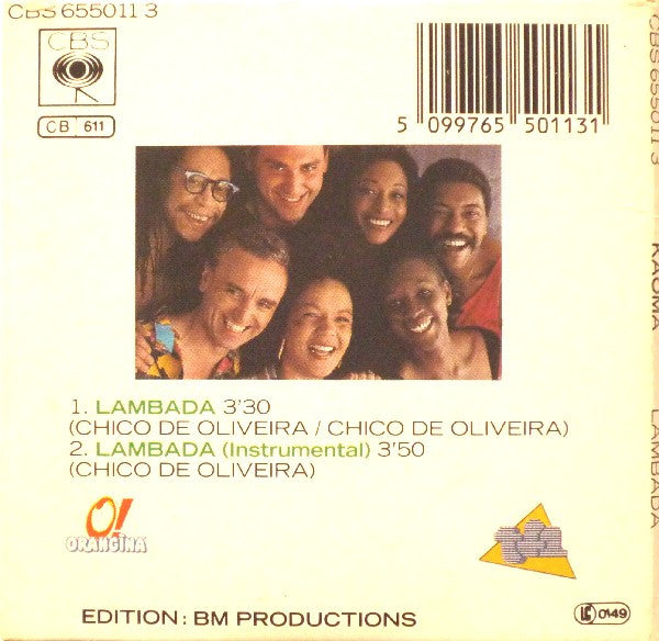 Kaoma : Lambada (CD, Mini, Single)