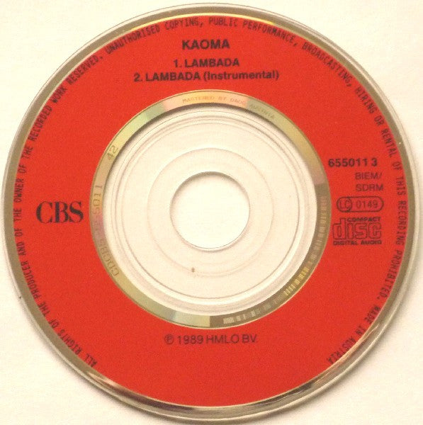 Kaoma : Lambada (CD, Mini, Single)