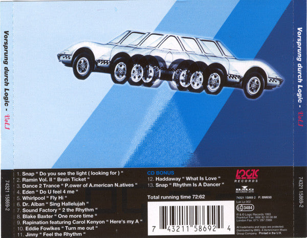 Various : Vorsprung Durch Logic Vol.1 (CD, Comp)
