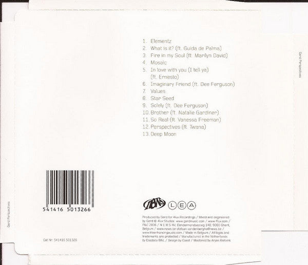 Gerd : Perspectives (CD, Album)