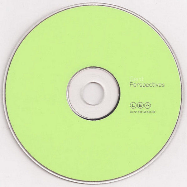 Gerd : Perspectives (CD, Album)