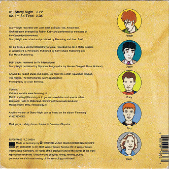 Flemming : Starry Night (CD, Single)