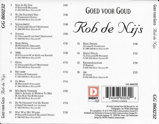 Rob de Nijs : Goed Voor Goud (CD, Comp)