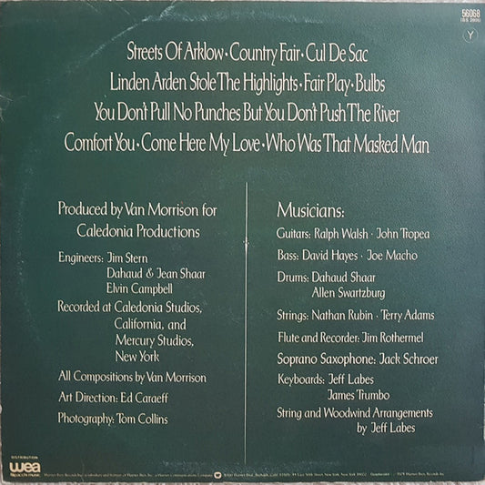 Van Morrison : Veedon Fleece (LP, Album)