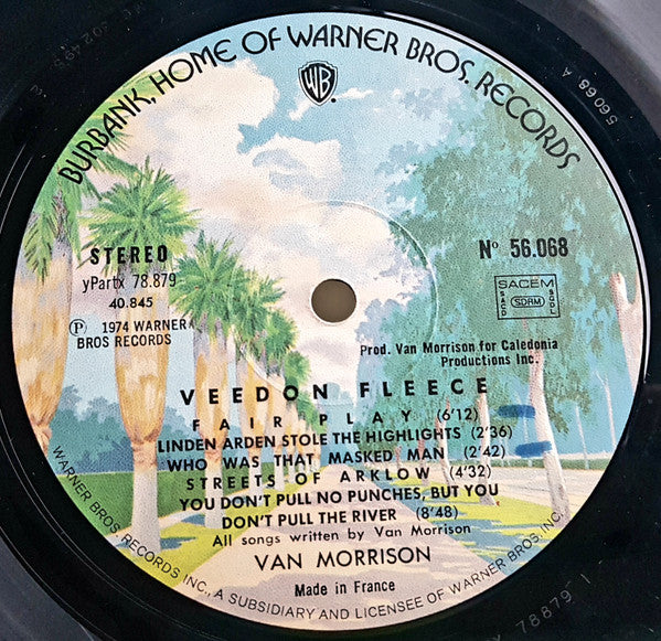 Van Morrison : Veedon Fleece (LP, Album)