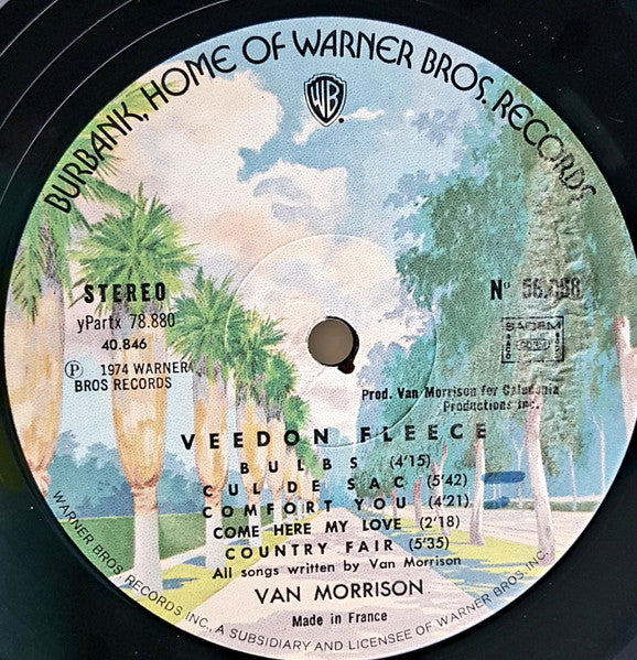 Van Morrison : Veedon Fleece (LP, Album)