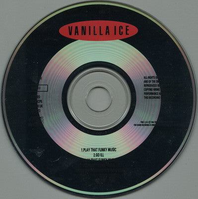 Vanilla Ice : Play That Funky Music (CD, Single)