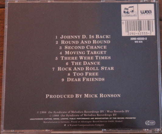 The Fatal Flowers : Johnny D. Is Back! (CD, Album)