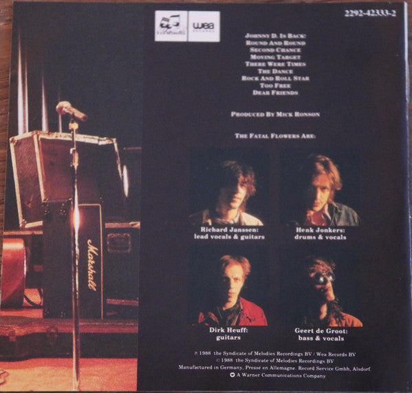 The Fatal Flowers : Johnny D. Is Back! (CD, Album)