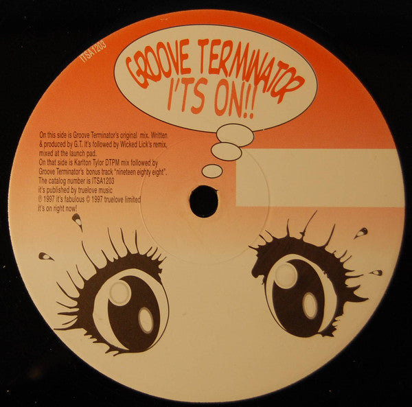 Groove Terminator : It's On (12")