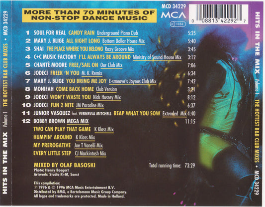 Various : Hits In The Mix - Volume 1 (CD, Comp, Mixed)