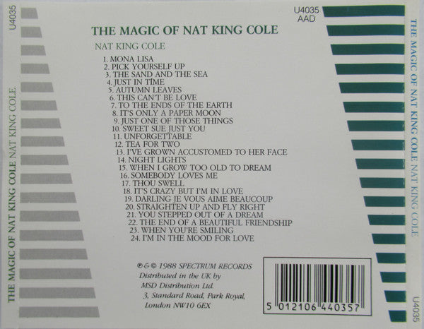 Nat King Cole : The Magic Of Nat King Cole (CD, Comp)