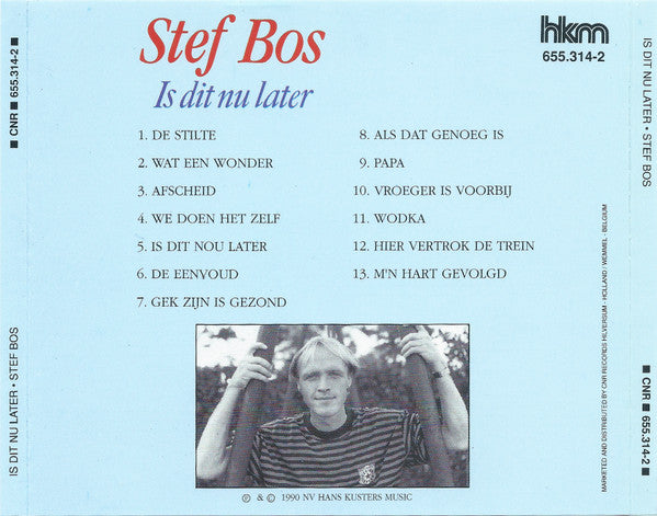 Stef Bos : Is Dit Nu Later (CD, Album)