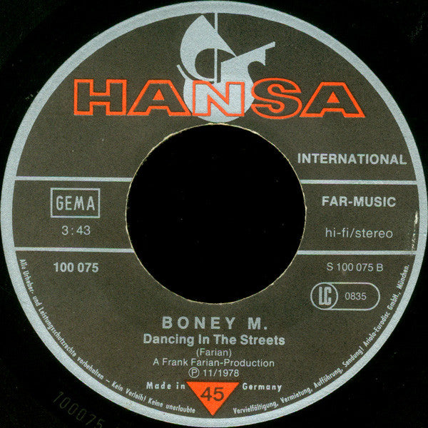 Boney M. : Mary's Boy Child / Oh My Lord (7", Single)