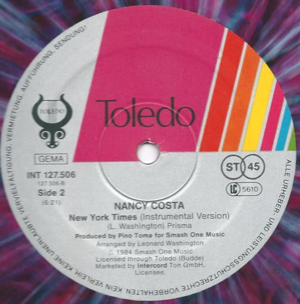 Nancy Costa : New York Times (Remixed Version) (12", Mul)