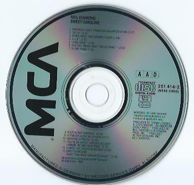Neil Diamond : Sweet Caroline (CD, Album)