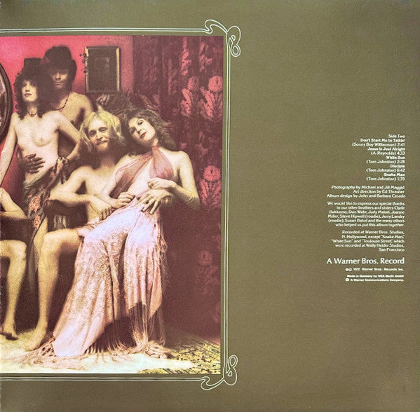 The Doobie Brothers : Toulouse Street (LP, RE, Gat)