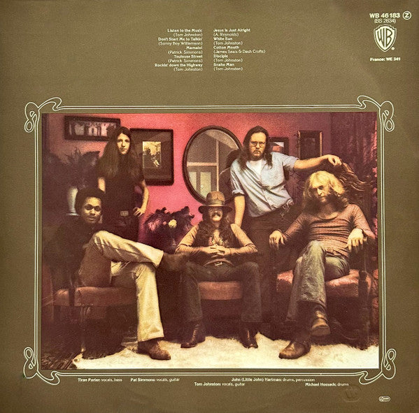 The Doobie Brothers : Toulouse Street (LP, RE, Gat)