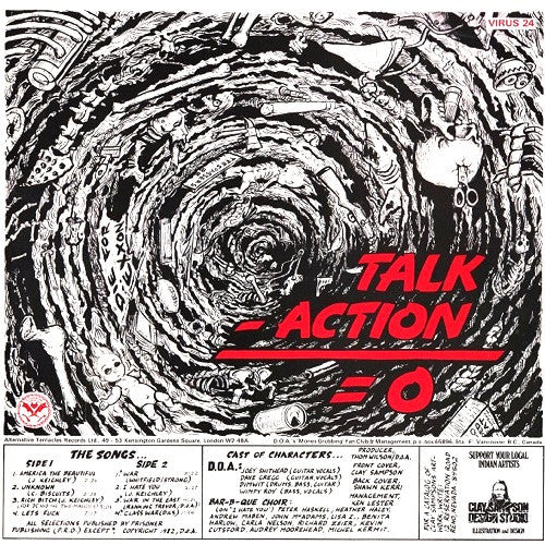 D.O.A. (2) : War On 45 (12", EP)