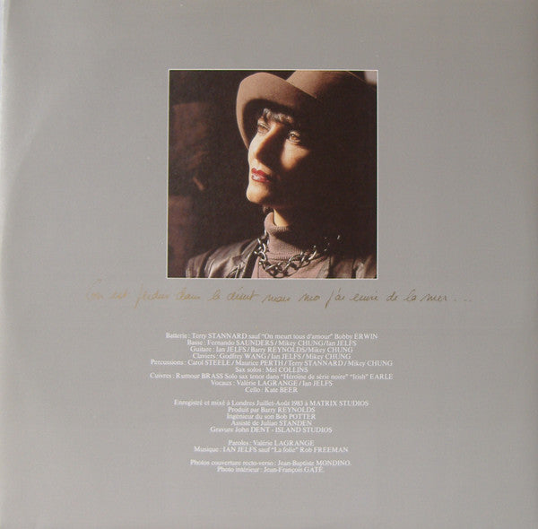 Valérie Lagrange : Les Trottoirs De L'éternité (LP, Album)