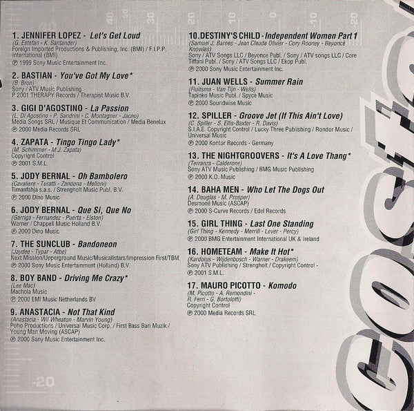 Various : Costa! - Latin & Danceparty (CD, Comp)