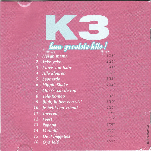 K3 : 5 Jaar - Hun Grootste Hits ! (CD, Comp, Copy Prot.)