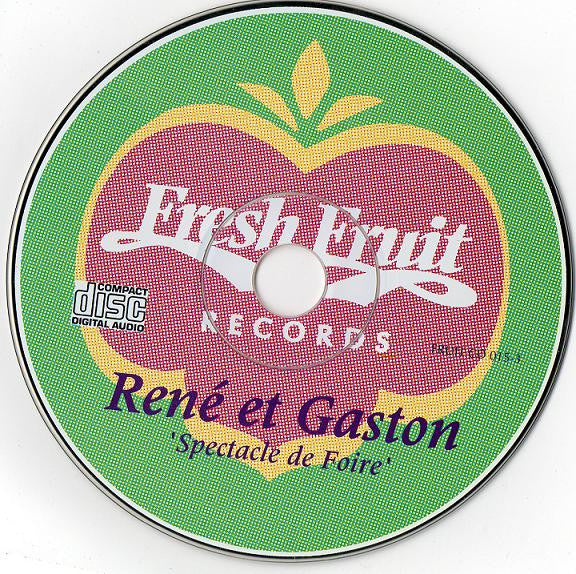 René Et Gaston : Spectacle De Foire (CD, Single)