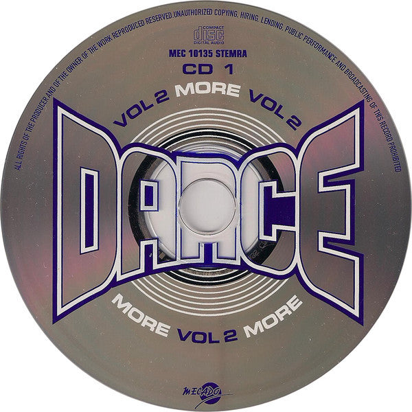 Various : More Dance Vol 2 (2xCD, Comp)