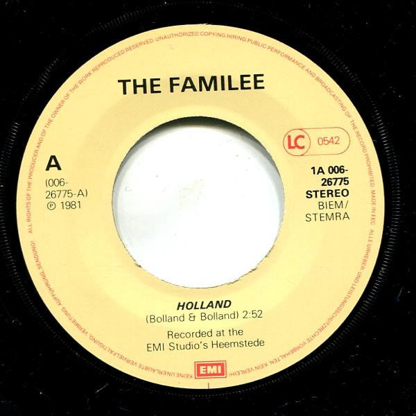 Familee : Holland (7", Single)