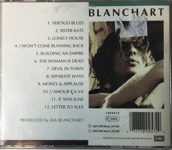 Dirk Blanchart : Blow (CD, Album)