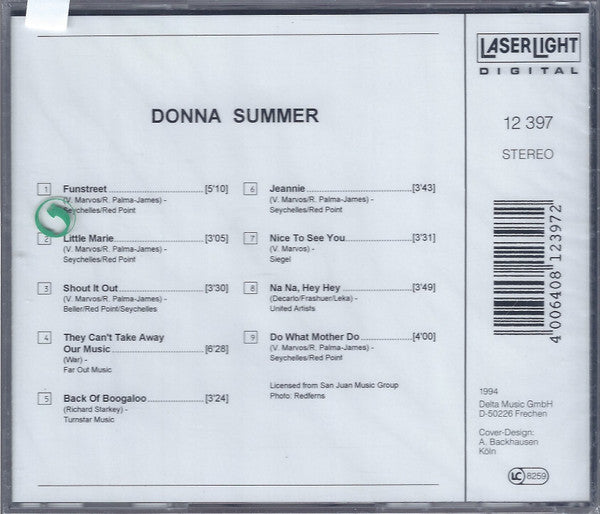 Donna Summer : Donna Summer (CD, Comp)