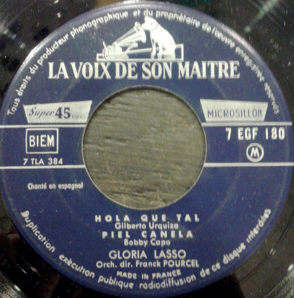 Gloria Lasso : 3 - Hola Que Tal (7", EP)