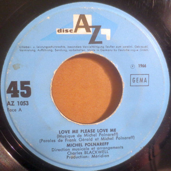 Michel Polnareff : Love Me, Please Love Me (7", EP)